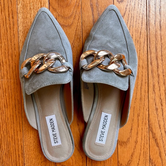 Steve Madden Finn Chain pointed toe mule  7.5M - Picture 8 of 8